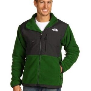 The North Face Delani Green and Black Fleece Jacket